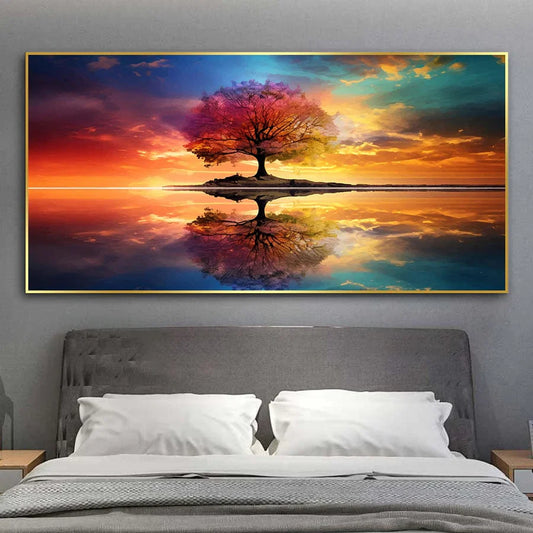 TREE SUNSET
