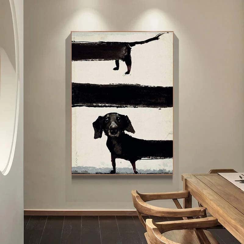 SAUSAGE DOG CANVAS