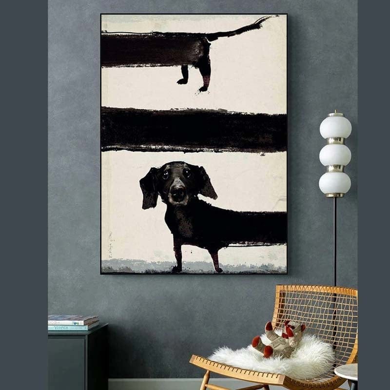 SAUSAGE DOG CANVAS